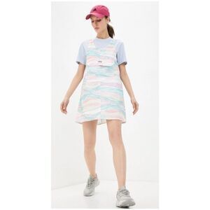 ADIDAS R.Y.V. Marble Pastel Pink/Green/White Mini Dress